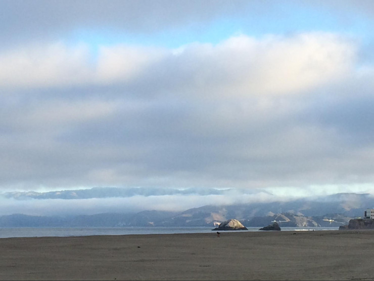 Running at Ocean Beach